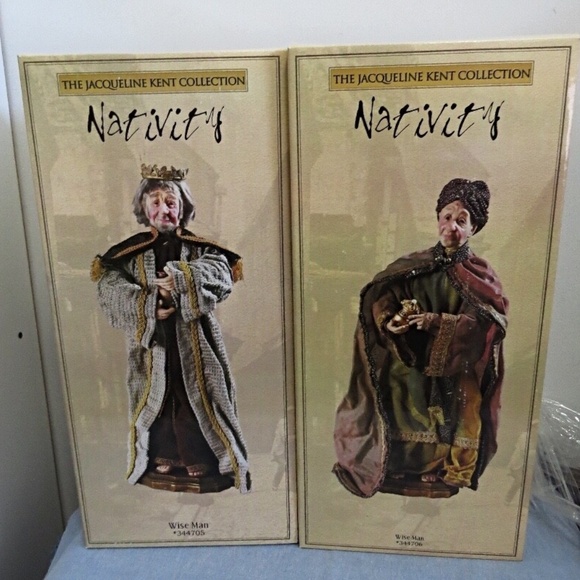 2 Jacqueline Kent WISE MEN  344705 and 344706 - Picture 1 of 8